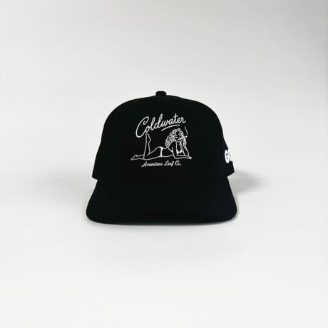 GC-GOOD COLDWATER PIN-UP CAP  – BLACK/WHITE M/L-L/XLSIZE  GC-57