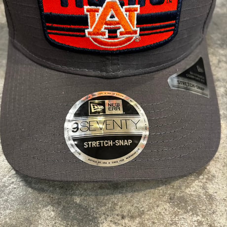 USA買付 NEW ERA AUBURN TIGERS 9SEVENTY STRETCH-SNAP CAP GRAY / ORANGE　NEWERA-111
