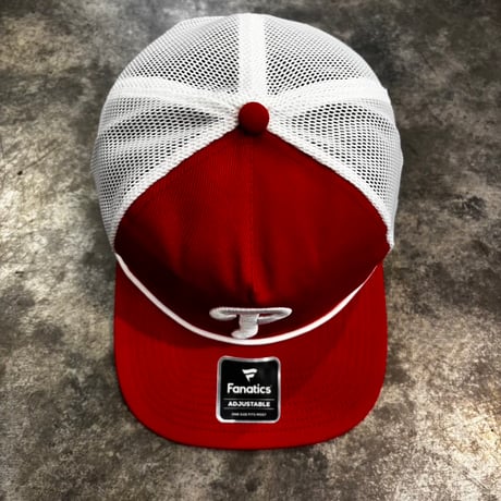 USA買付 PHILADELPHIA PHILLIES FANATICS FUNDAMENTAL FOAM FRONT MESH SNAPBACK CAP – RED / WHITE　US-90