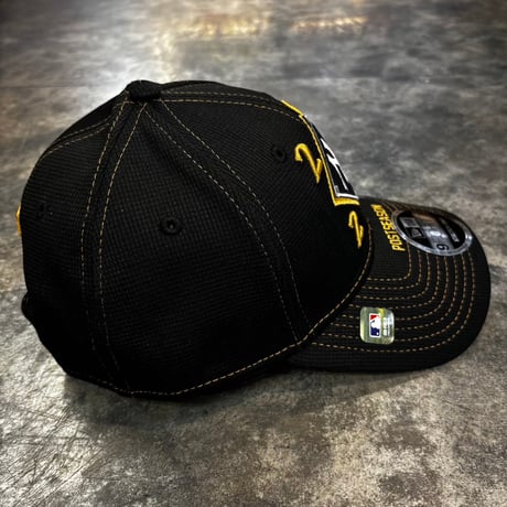 USA買付 NY 2024 Postseason 9FORTY Stretch-Snap Cap – Black / Gold　NEWERA-97