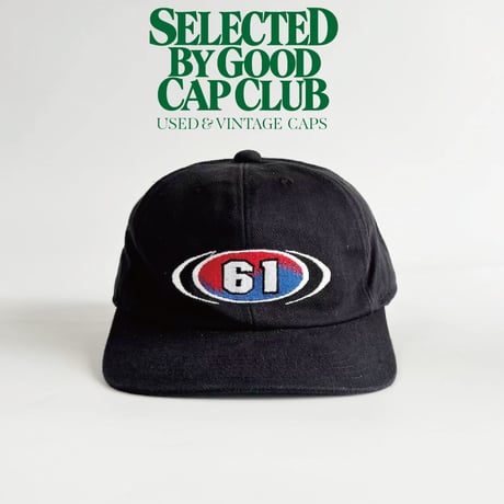 90s DEADSTOCK NIKE “KOREAN EXPRESS 61” STRAPBACK CAP – BLACK  GV-36