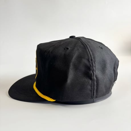 SHOJI TABUCHI THEATRE SOUVENIR ROPE CAP / BLACK × YELLOW　 GV-51