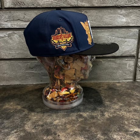 USA買付 LA Angel Embroidery 40th Anniversary 9FIFTY A-Frame  – Navy / Black　NEWERA-102