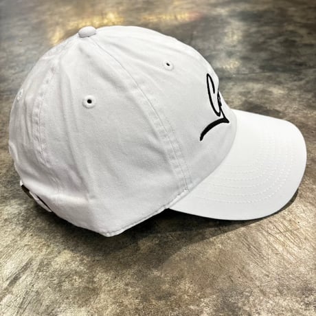 GC- “Good” Script Logo CAP – L/XL WHITE GC-47