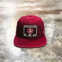 USA買付 ’47 FLORIDA STATE SEMINOLES FSU PATCH CAP BURGUNDY　US-103