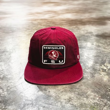 USA買付 ’47 FLORIDA STATE SEMINOLES FSU PATCH CAP BURGUNDY　US-103