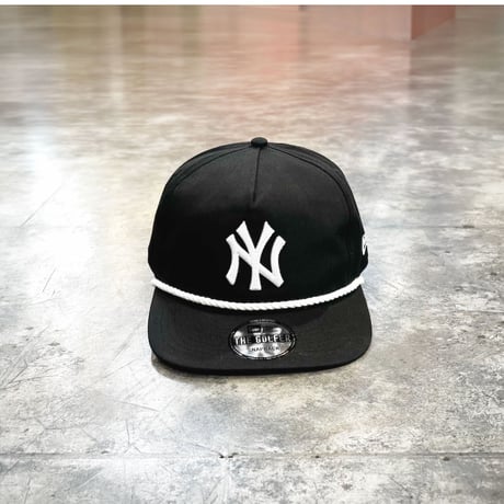 USA買付  NEW ERA THE GOLFER NEW YORK YANKEES SNAPBACK CAP / BLACK　NEWERA-110