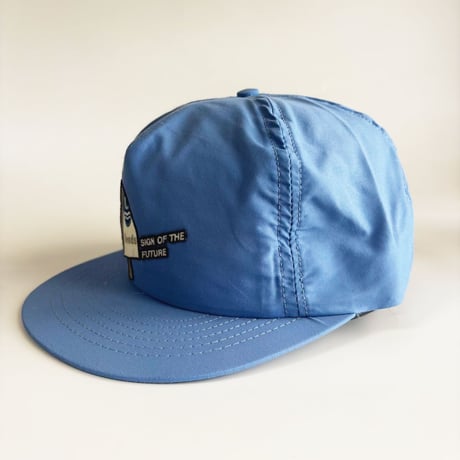 USA買付　VINTAGE ICI SEEDS “SIGN OF THE FUTURE” SNAPBACK CAP – LIGHT BLUE　GV-18