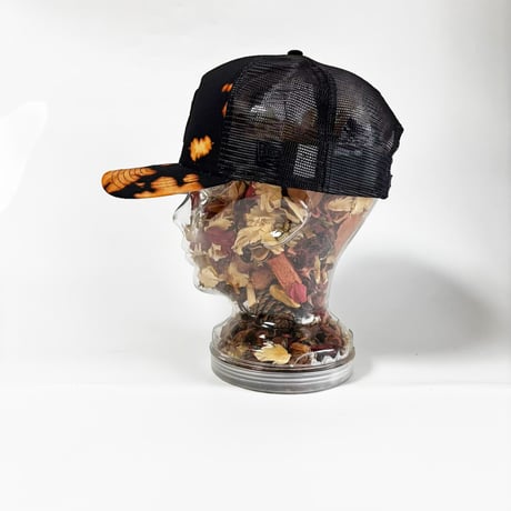 USA買付 NEW ERA Boston Red Sox 9FORTY A-Frame Bleach Print Trucker Cap – Black/Orange　NEWERA-94
