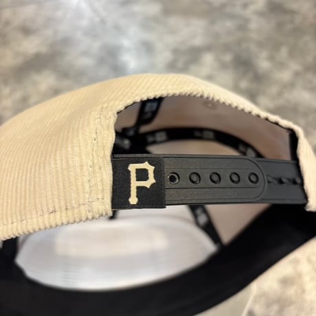 USA買付　NEW ERA THE GOLFER PITTSBURGH PIRATES SUMMER ESSENTIAL CORDUROY IVORY　NEWERA-120