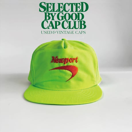 USA買付　DEAD STOCK【1991年／オリジナルボックス付き】Newport Promotional Vintage Cap｜MADE IN TAIWAN　GV-05
