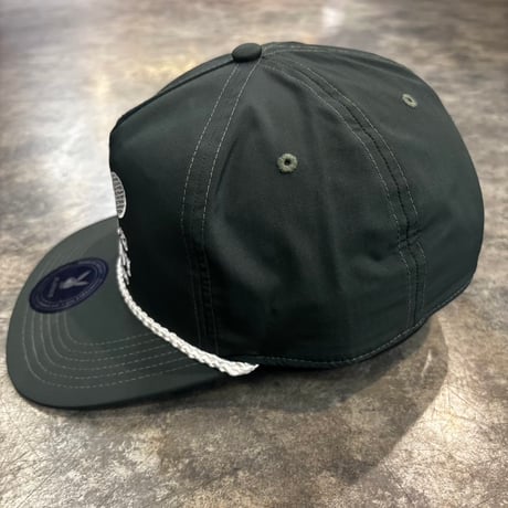 USA買付　Playboy Tennis Club 5 Panel Rope Cap – Forest Green US-82