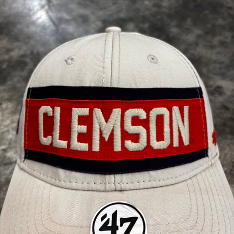 USA買付 CLEMSON TIGERS ’47 CROSSROAD MVP ADJUSTABLE CAP – CREAM　US-92