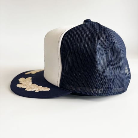 USA買付　VINTAGE N.W.K.A.U.T.S. TRACTOR EMBROIDERY TRUCKER CAP – NAVY／WHITE　 – NAVY GV-14