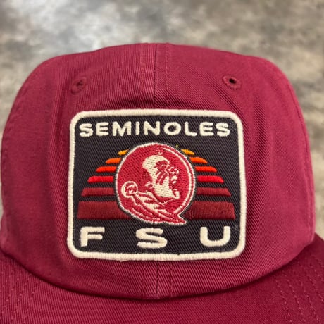 USA買付 ’47 FLORIDA STATE SEMINOLES FSU PATCH CAP BURGUNDY　US-103