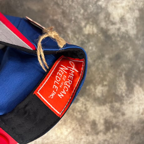 USA買付　AMERICAN NEEDLE × Pabst Blue Ribbon Racing Cap – Blue/Red　AN-28
