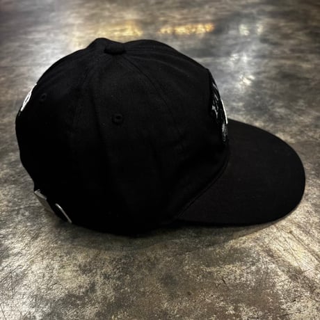USA買付 MLB NEW YORK YANKEES VINTAGE LOGO CAP BLACK　US-102