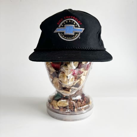 USA買付　VINTAGE BIRD CHEVROLET ROPE SNAPBACK CAP – BLACK　GV-21