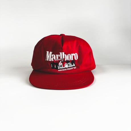 USA買付　【デッドストック／1992年モデル／オリジナルパッケージ付き】Marlboro Racing Team Vintage Cap｜USA PROMOTIONAL　GV-06