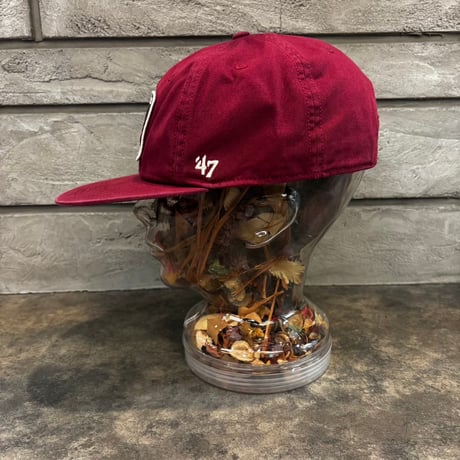 USA買付 ’47 FLORIDA STATE SEMINOLES FSU PATCH CAP BURGUNDY　US-103