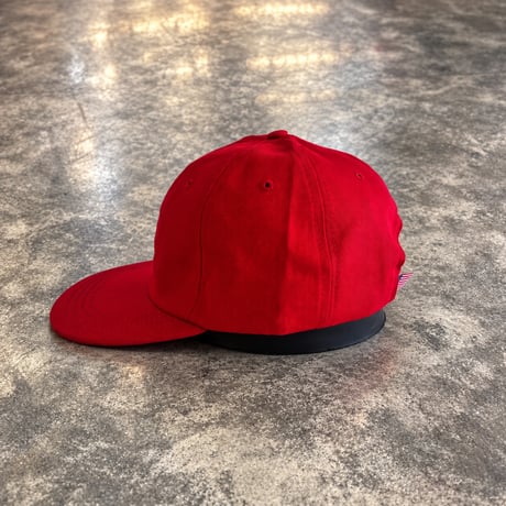 クーパーズタウン BRKN1955_WASHED CAP (RED)  C-124