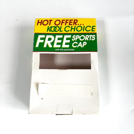 USA買付　DEAD STOCK【1991年・パッケージ付き】KOOL CHOICE Promotional Rope Cap｜USA VINTAGE　GV-01
