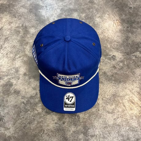 USA買付 ’47 NEW YORK RANGERS OLD TIME HOCKEY RAFTER SURE SHOT HITCH CAP　US-104