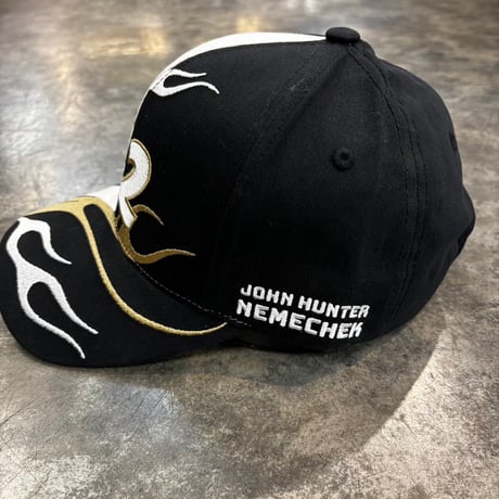 USA買付 NASCAR JOHN HUNTER NEMECHEK #42 LEGACY MOTOR CLUB FLAME RACING CAP 　US-98