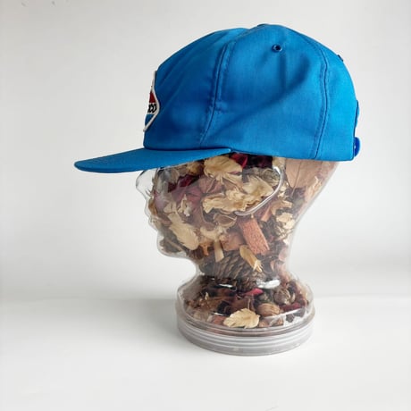 USA買付　VINTAGE AMOCO TORCH LOGO SNAPBACK CAP – BLUE　GV-24