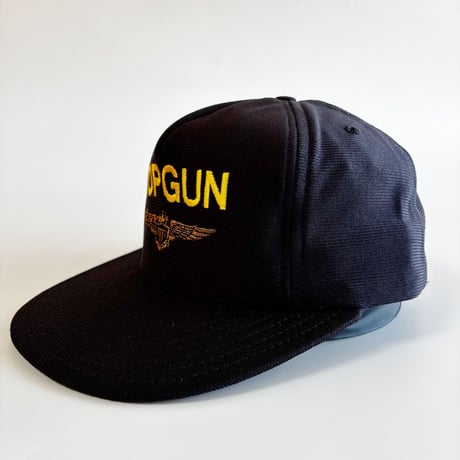 USA買付　VINTAGE TOP GUN WING EMBLEM USA MADE SNAPBACK CAP – BLACK　GV-30