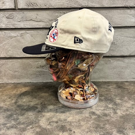USA買付　NEW ERA 9FIFTY RETRO CROWN NEW YORK YANKEES COOPERSTOWN MULTI LOGO CREAM / NAVY　NEWERA-118