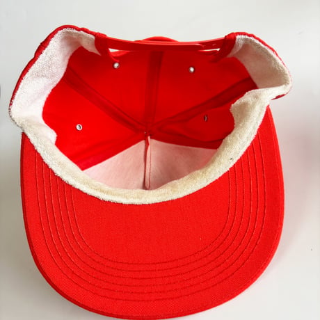 MADE IN USA K-PRODUCTS RITCHIE BROS. AUCTIONEERS LOGO PATCH SNAPBACK CAP / ORANGE  GV-53