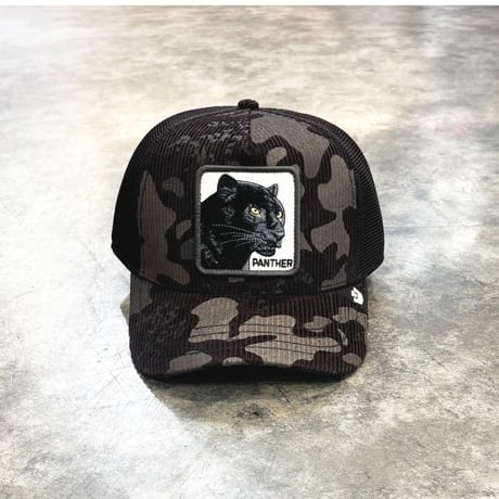 GOORIN BROS. PANTHER カモフラージュ メッシュキャップ／ブラックパンサー　ITG-01
