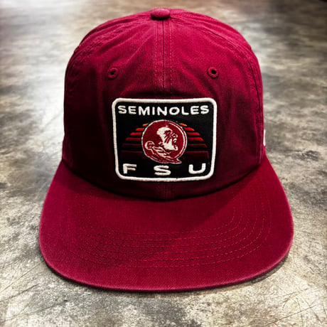 USA買付 ’47 FLORIDA STATE SEMINOLES FSU PATCH CAP BURGUNDY　US-103