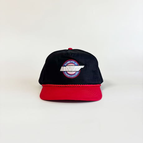 KENWORTH OF TENNESSEE KWT TWO-TONE ROPE SNAPBACK CAP / BLACK × RED　 GV-42