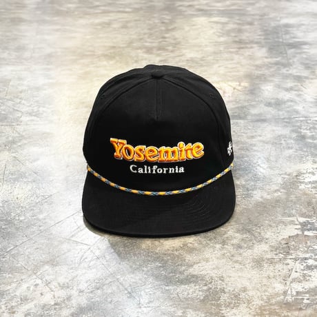AMERICAN NEEDLE COACHELLA – YOSEMITE NATIONAL PARK CAP / BLACK　AN-34