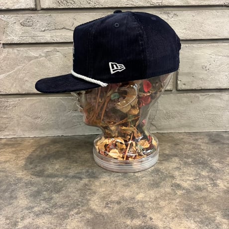 USA買付 NEW ERA THE GOLFER NEW YORK YANKEES CORDUROY ROPE CAP NAVY　NEWERA-112