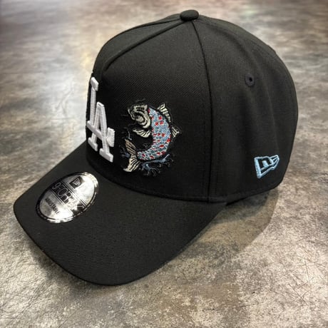 USA買付 Los Angeles DodgersTokyo Series Koi Black Prime Edition 9FORTY A-Frame　NEWERA-101