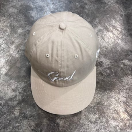 GC- “Good” Script Logo CAP – L/XL BEIGE GC-45