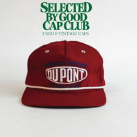USA買付　VINTAGE DUPONT EMERGENCY RESPONSE VICTORIA PLANT CAP – RED　GV-29