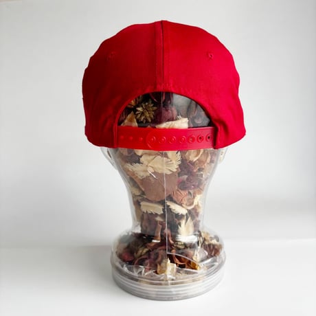 USA買付　VINTAGE McDONALD’S RACING TEAM ROPE SNAPBACK CAP – RED　GV-19