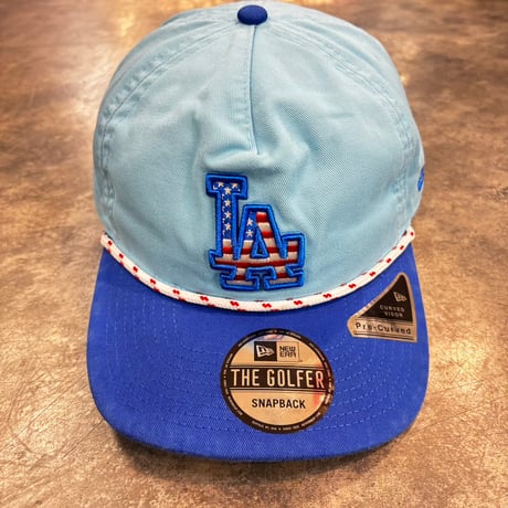 USA買付 LOS ANGELES DODGERS THE GOLFER SNAPBACK CAP – LIGHT BLUE / ROYAL　NEWERA-99