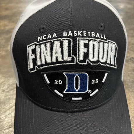 USA買付 NIKE DUKE BLUE DEVILS 2025 NCAA FINAL FOUR SNAPBACK CAP BLACK / GRAY　 N-216
