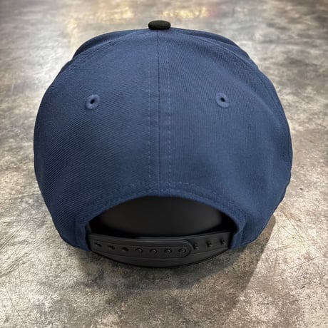 USA買付 LA Angel Embroidery 40th Anniversary 9FIFTY A-Frame  – Navy / Black　NEWERA-102