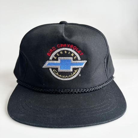 USA買付　VINTAGE BIRD CHEVROLET ROPE SNAPBACK CAP – BLACK　GV-21