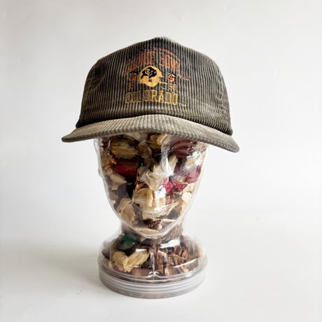 1990 COLORADO BUFFALOES ORANGE BOWL CORDUROY CAP / KHAKI  GV-55