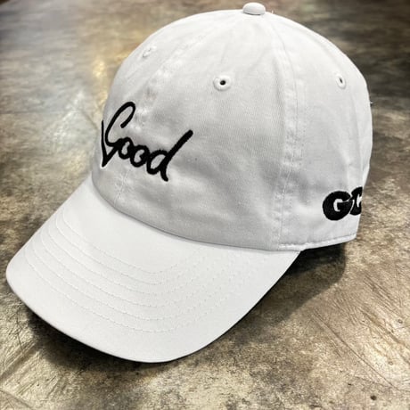 GC- “Good” Script Logo CAP – L/XL WHITE GC-47
