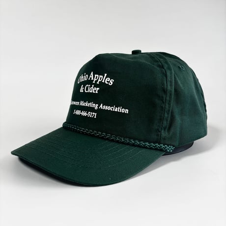 USA買付　VINTAGE OHIO APPLES & CIDER PROMOTIONAL CAP – GREEN　GV-28
