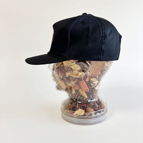 KANSAS STATE ASSOC. FIRE CHIEFS ROPE SNAPBACK CAP / BLACK  GV-39
