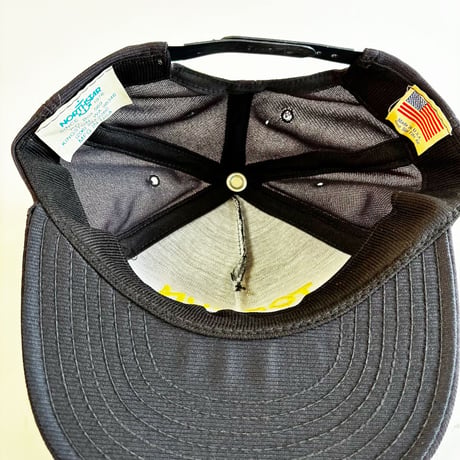 USA買付　VINTAGE TOP GUN WING EMBLEM USA MADE SNAPBACK CAP – BLACK　GV-30